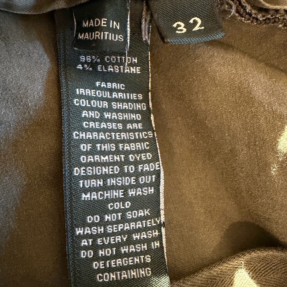 Rodd & Gunn Olive Green Chino Shorts Men’s 32 Stretch Cotton Casual Summer - Picture 6 of 8